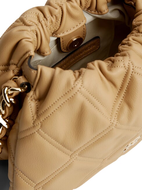 TH FEMININE Bolso de hombro caqui cl&aacute;sico - Bolsos Mujer