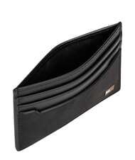 TOMMY HILFIGER TH SOHO Tarjetero plano de cuero negro - Carteras Hombre - 3