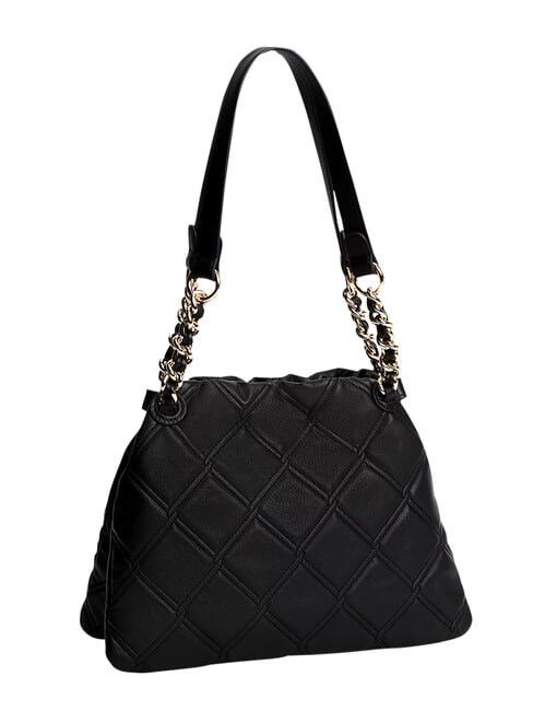 TH FEMININE Bolso de hombro acolchado negro - Bolsos Mujer