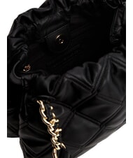 TOMMY HILFIGER TH FEMININE Bolso de hombro acolchado negro - Bolsos Mujer - 4