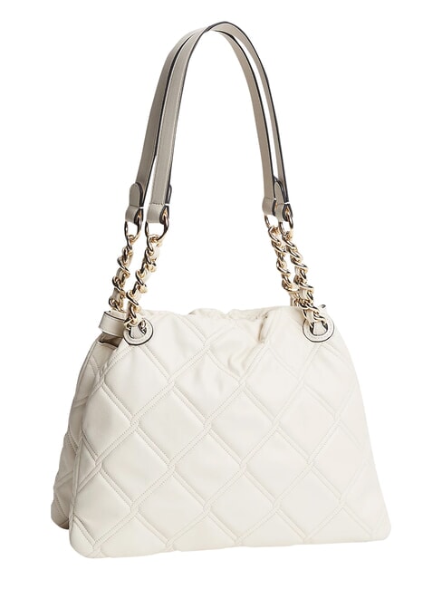 TH FEMININE Bolso de hombro acolchado crema suave - Bolsos Mujer