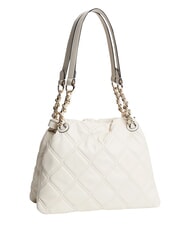 TOMMY HILFIGER TH FEMININE Bolso de hombro acolchado crema suave - Bolsos Mujer - 3