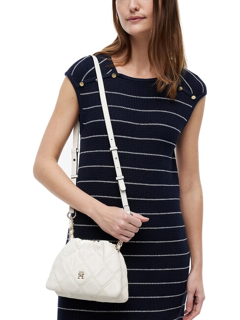 TH FEMININE Bolso de hombro crema suave - Bolsos Mujer