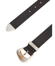 TOMMY HILFIGER TJW SEASONAL COOL Cintur&oacute;n de cuero negro - Cinturones - 4