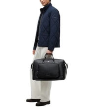 TOMMY HILFIGER TH CENTRAL Bolsa de lona con correa para el hombro negro - Bolsas de viaje - 2