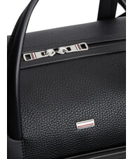TOMMY HILFIGER TH CENTRAL Bolsa de lona con correa para el hombro negro - Bolsas de viaje - 4
