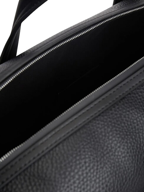 TH CENTRAL Bolsa de lona con correa para el hombro negro - Bolsas de viaje
