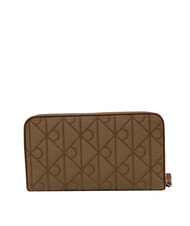 CALVIN KLEIN EMBLEM AOP Cartera grande con cremallera. tallo de ma&iacute;z/tbd aop jqd - Carteras Hombre - 3