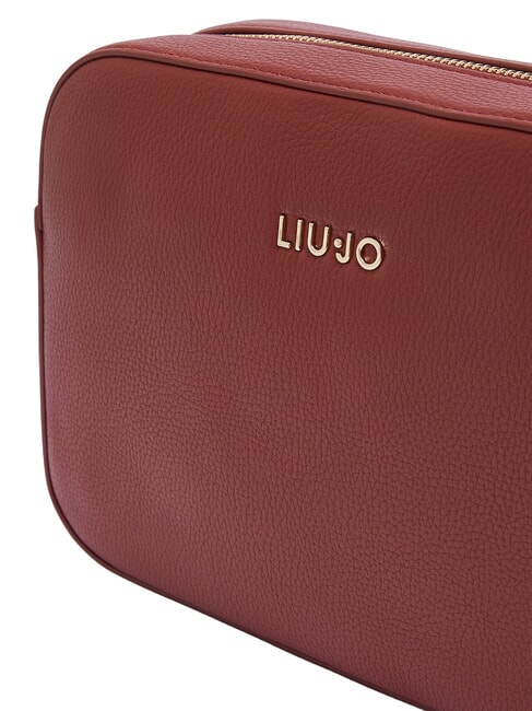 MANHATTAN Minibolso con correa de hombro ajustable. rojo ladrillo - Bolsos Mujer