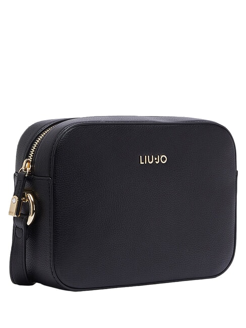 MANHATTAN Minibolso con correa de hombro ajustable. NEGRO - Bolsos Mujer