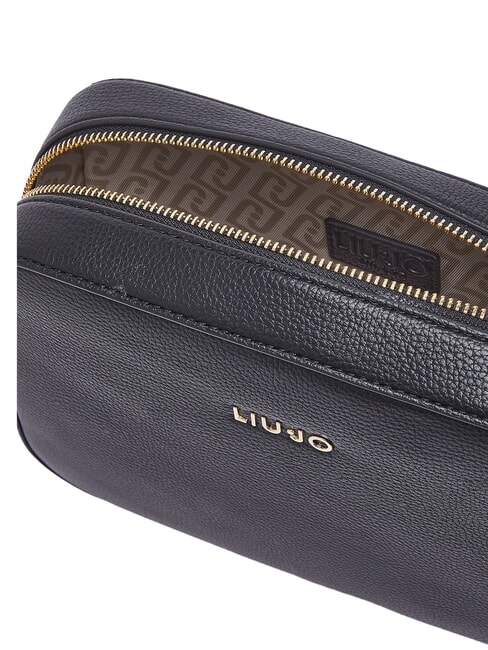 MANHATTAN Minibolso con correa de hombro ajustable. NEGRO - Bolsos Mujer
