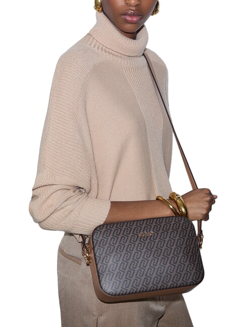 MANHATTAN Minibolso con correa de hombro ajustable. ante - Bolsos Mujer