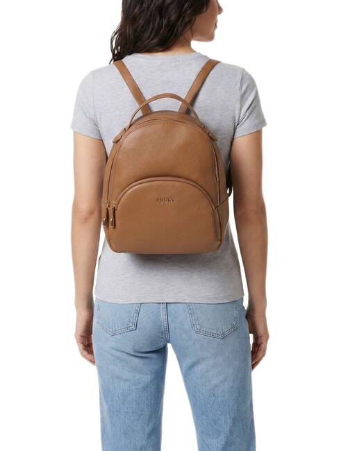 MANHATTAN Mochila con bolsillo frontal ante - Bolsos Mujer