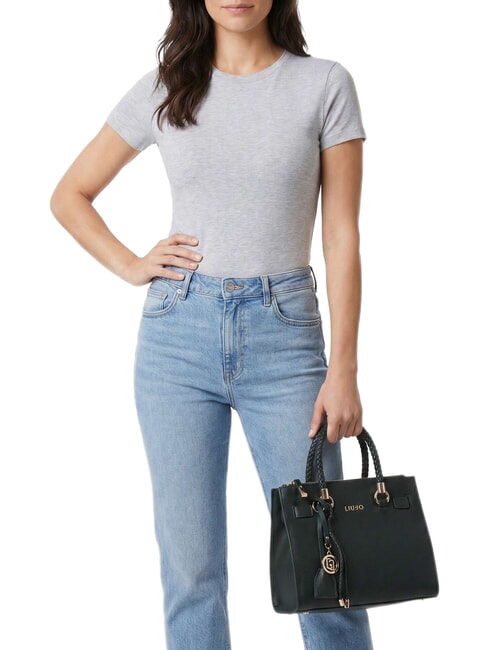MANHATTAN Bolso de mano con correa para el hombro. bosque - Bolsos Mujer