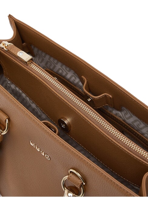 MANHATTAN Bolso de compras con correa para el hombro. ante - Bolsos Mujer