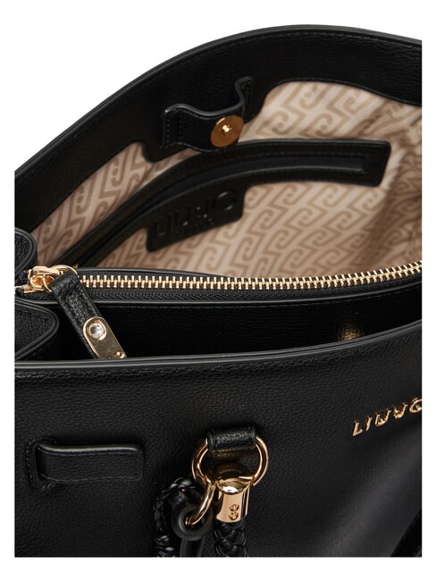 MANHATTAN Bolso de compras con correa para el hombro. NEGRO - Bolsos Mujer