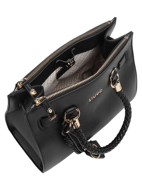 MANHATTAN Bolso de mano con correa para el hombro. NEGRO - Bolsos Mujer