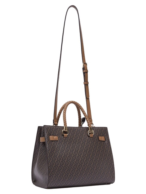MANHATTAN Bolso de compras con correa para el hombro. ante - Bolsos Mujer