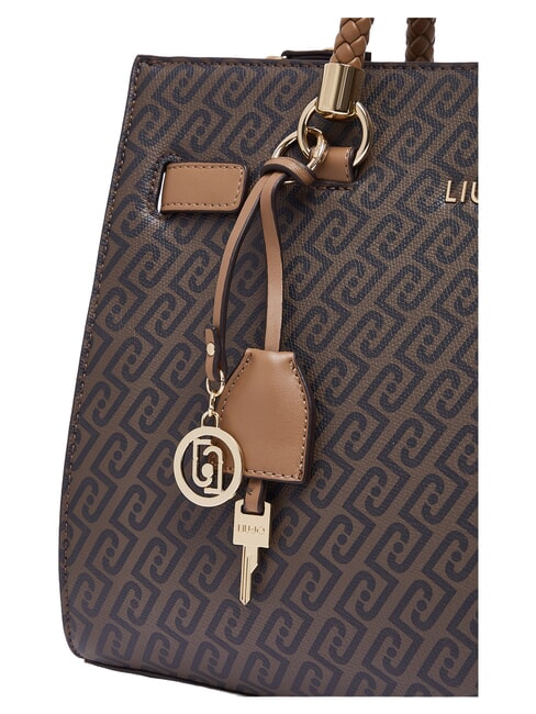MANHATTAN Bolso de compras con correa para el hombro. ante - Bolsos Mujer