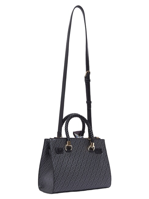MANHATTAN Bolso de mano con correa para el hombro. NEGRO - Bolsos Mujer