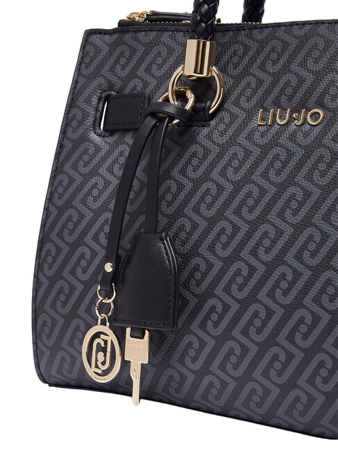 MANHATTAN Bolso de mano con correa para el hombro. NEGRO - Bolsos Mujer