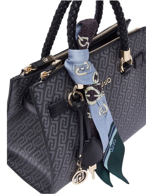 MANHATTAN Bolso de mano con correa para el hombro. NEGRO - Bolsos Mujer