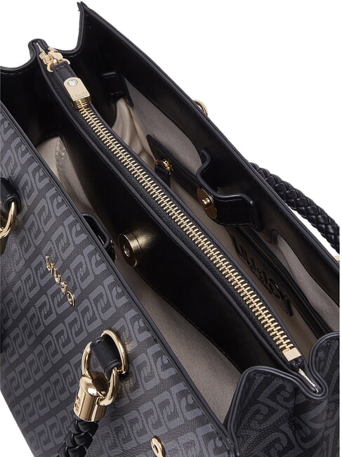 MANHATTAN Bolso de compras con correa para el hombro. NEGRO - Bolsos Mujer