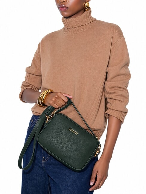 MANHATTAN Minibolso con correa de hombro ajustable. bosque - Bolsos Mujer