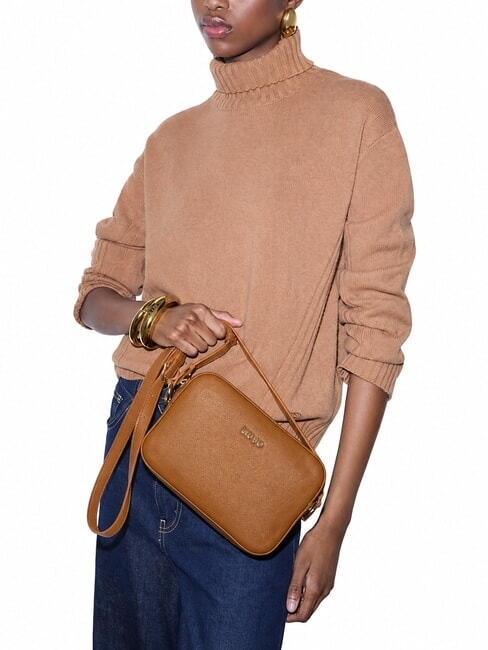 MANHATTAN Minibolso con correa de hombro ajustable. ante - Bolsos Mujer