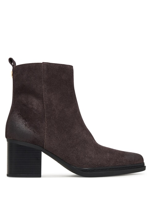 LEX Botines de piel de ante chocolate - Zapatos Mujer