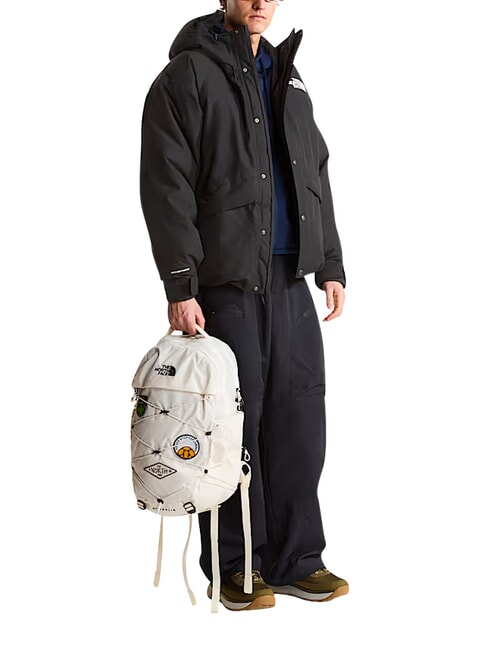 W BOREALIS PATCH Mochila de viaje duna/parche blanco - Mochilas Escuela & Tiempo Libre