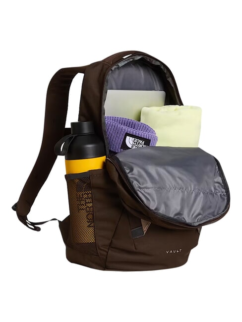 VAULT Mochila para port&aacute;til de 13" casta&ntilde;o oscuro/granate - Mochilas Escuela & Tiempo Libre