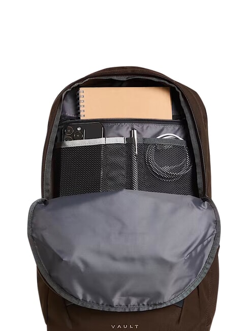 VAULT Mochila para port&aacute;til de 13" casta&ntilde;o oscuro/granate - Mochilas Escuela & Tiempo Libre