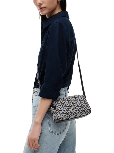 TH GRACE Minibolso de hombro monocrom&aacute;tico azul - Bolsos Mujer