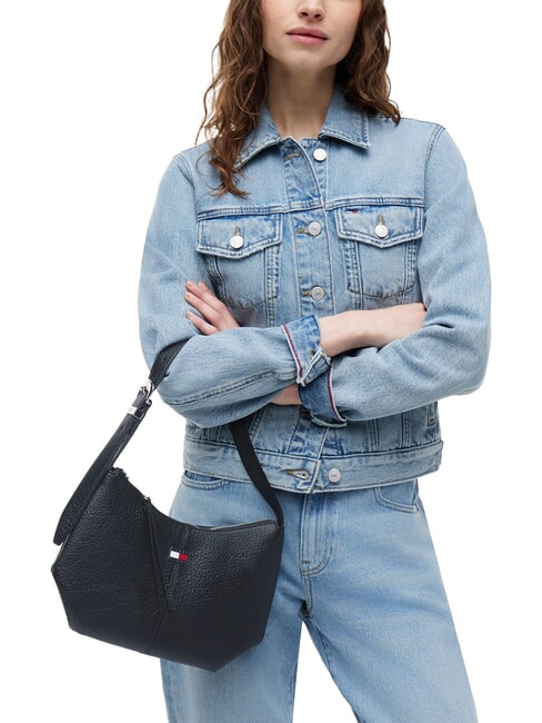 TJW SLOUCHY Bolso de hombro negro - Bolsos Mujer