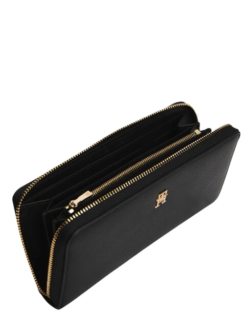 TH ICON Cartera grande con cremallera. negro - Carteras Mujer