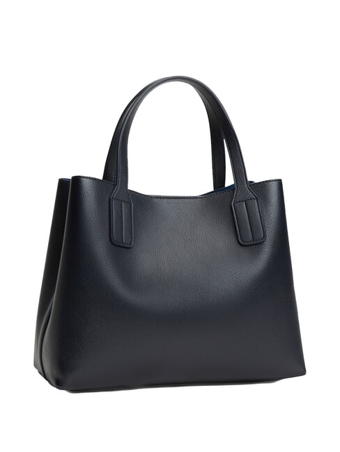 TH ICON Bolso de mano con correa para el hombro. espacio azul - Bolsos Mujer