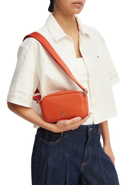 TH LOGOTAPE Bolso de hombro arcilla r&uacute;stica - Bolsos Mujer