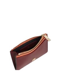TH ICON Cartera de mujer terciopelo granate - Carteras Mujer