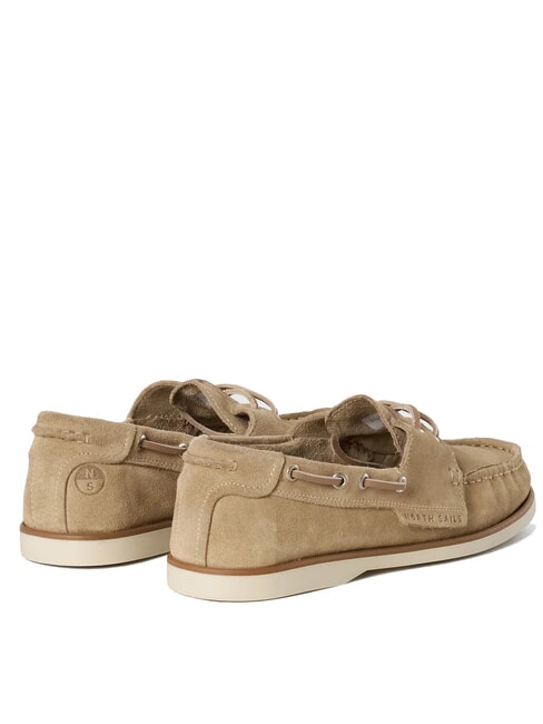 DECK SUEDE mocasines de cuero beige - Zapatos Mujer