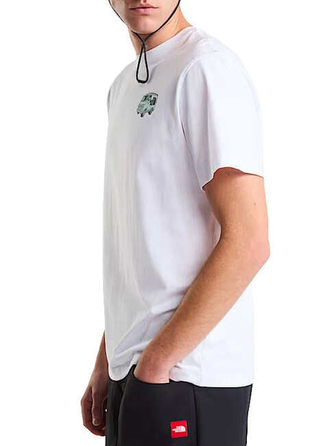 VAN LIFE Camiseta de manga corta, 100% algod&oacute;n blanco - camiseta
