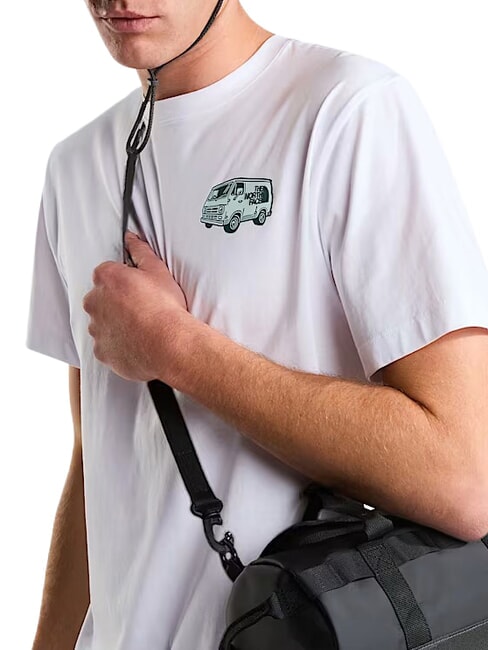 VAN LIFE Camiseta de manga corta, 100% algod&oacute;n blanco - camiseta