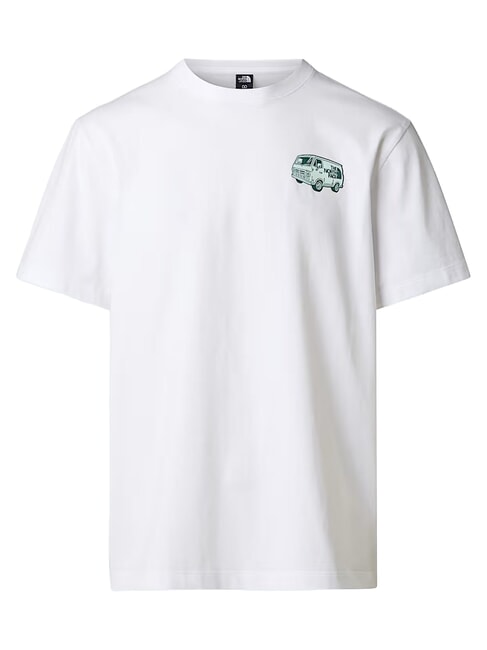 VAN LIFE Camiseta de manga corta, 100% algod&oacute;n blanco - camiseta