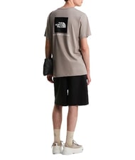 THE NORTH FACE EVOLUTION BOX Camiseta de manga corta, 100% algod&oacute;n losa de piedra - camiseta - 4