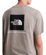 THE NORTH FACE EVOLUTION BOX Camiseta de manga corta, 100% algod&oacute;n losa de piedra - camiseta - 6