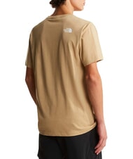 THE NORTH FACE EVOLUTION HALF Camiseta de manga corta, algod&oacute;n puro piedra caqui - camiseta - 2