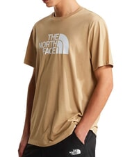 THE NORTH FACE EVOLUTION HALF Camiseta de manga corta, algod&oacute;n puro piedra caqui - camiseta - 3
