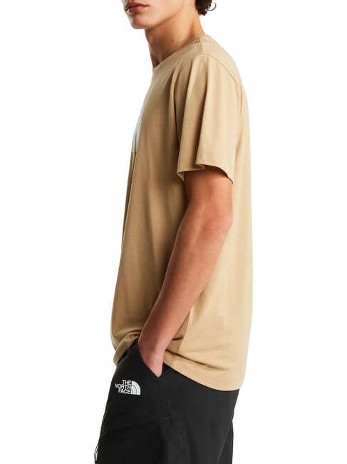 EVOLUTION HALF Camiseta de manga corta, algod&oacute;n puro piedra caqui - camiseta