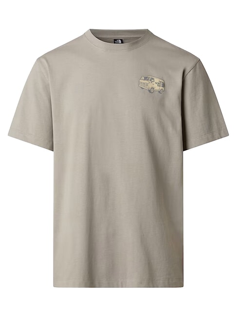 VAN LIFE Camiseta de manga corta, 100% algod&oacute;n losa de piedra - camiseta