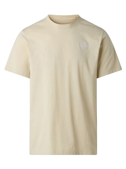 EVOLUTION Camiseta de manga corta, 100% algod&oacute;n piedra del desierto - camiseta